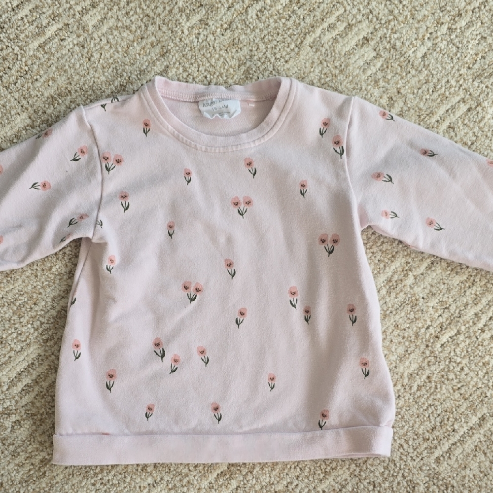 Angel Dear Floral Sweatshirt